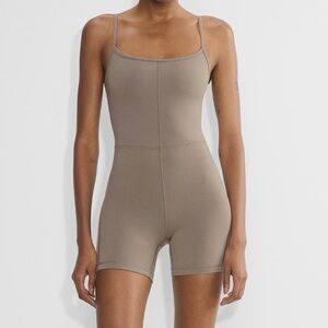 Aritzia Taupe Shapewear Bodysuit